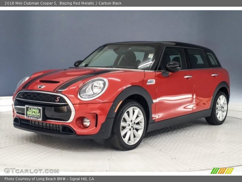 Blazing Red Metallic / Carbon Black 2018 Mini Clubman Cooper S