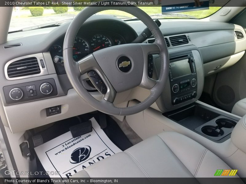 Sheer Silver Metallic / Light Titanium/Dark Titanium 2010 Chevrolet Tahoe LT 4x4