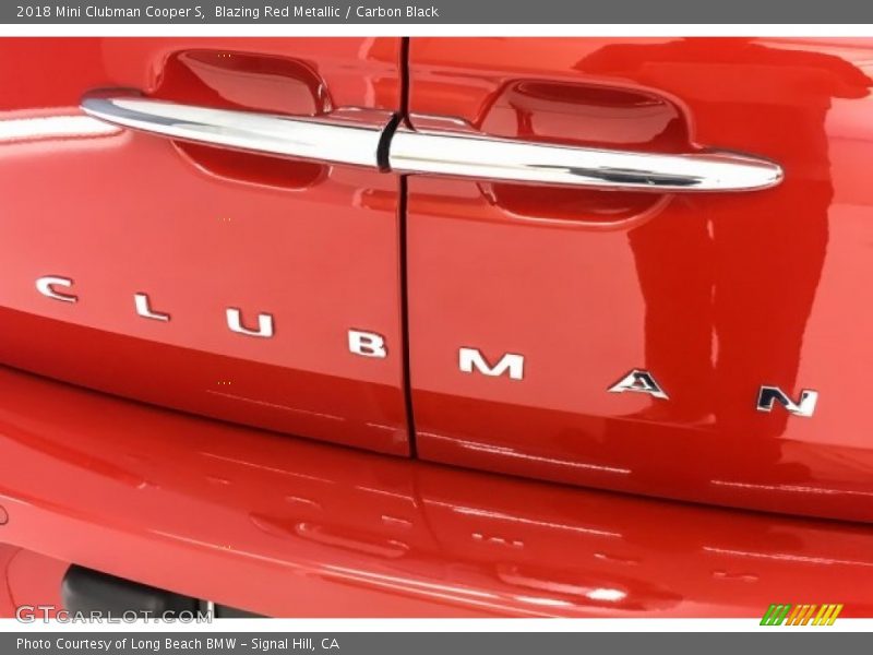 Blazing Red Metallic / Carbon Black 2018 Mini Clubman Cooper S