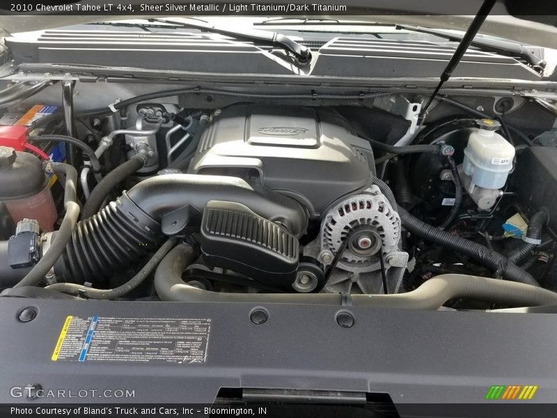Sheer Silver Metallic / Light Titanium/Dark Titanium 2010 Chevrolet Tahoe LT 4x4