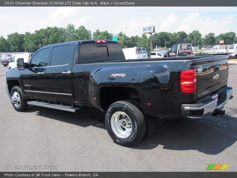Black / Cocoa/Dune 2015 Chevrolet Silverado 3500HD LTZ Crew Cab 4x4