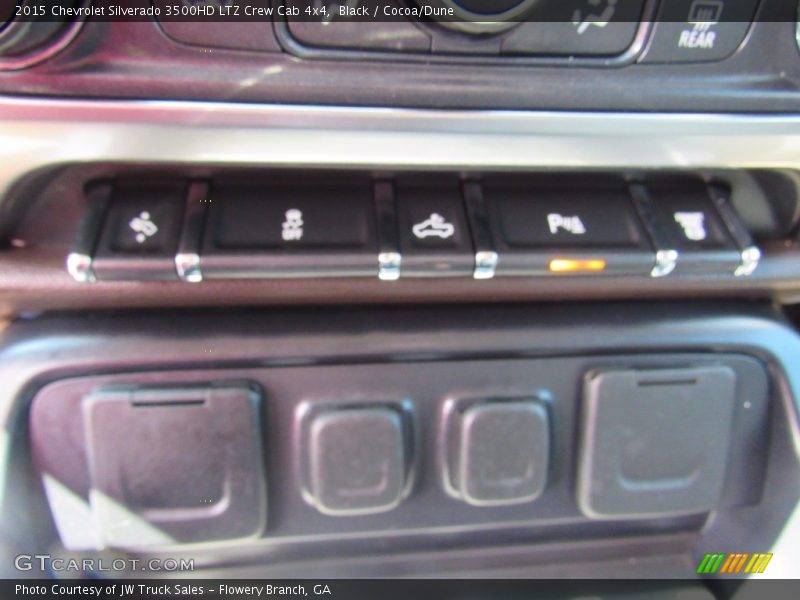 Black / Cocoa/Dune 2015 Chevrolet Silverado 3500HD LTZ Crew Cab 4x4
