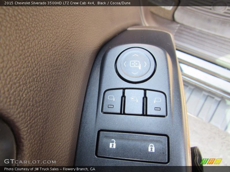 Black / Cocoa/Dune 2015 Chevrolet Silverado 3500HD LTZ Crew Cab 4x4