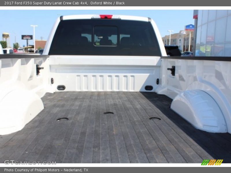 Oxford White / Black 2017 Ford F350 Super Duty Lariat Crew Cab 4x4