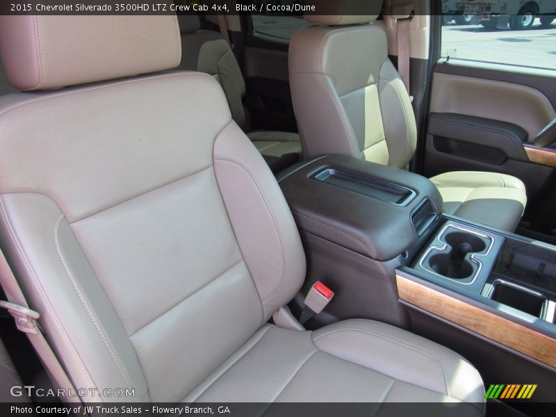 Black / Cocoa/Dune 2015 Chevrolet Silverado 3500HD LTZ Crew Cab 4x4