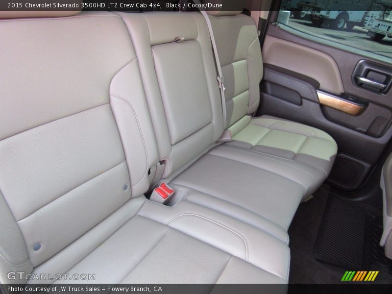 Black / Cocoa/Dune 2015 Chevrolet Silverado 3500HD LTZ Crew Cab 4x4