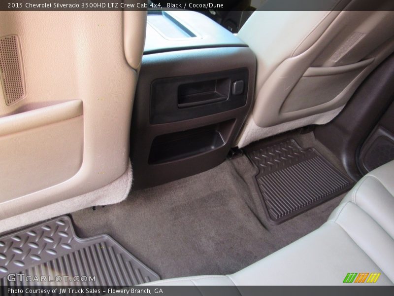 Black / Cocoa/Dune 2015 Chevrolet Silverado 3500HD LTZ Crew Cab 4x4