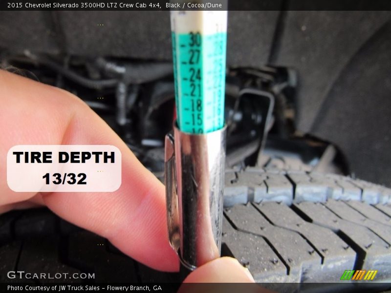 Black / Cocoa/Dune 2015 Chevrolet Silverado 3500HD LTZ Crew Cab 4x4