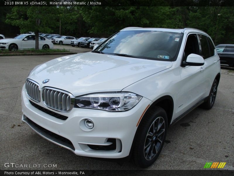 Mineral White Metallic / Mocha 2018 BMW X5 xDrive35i