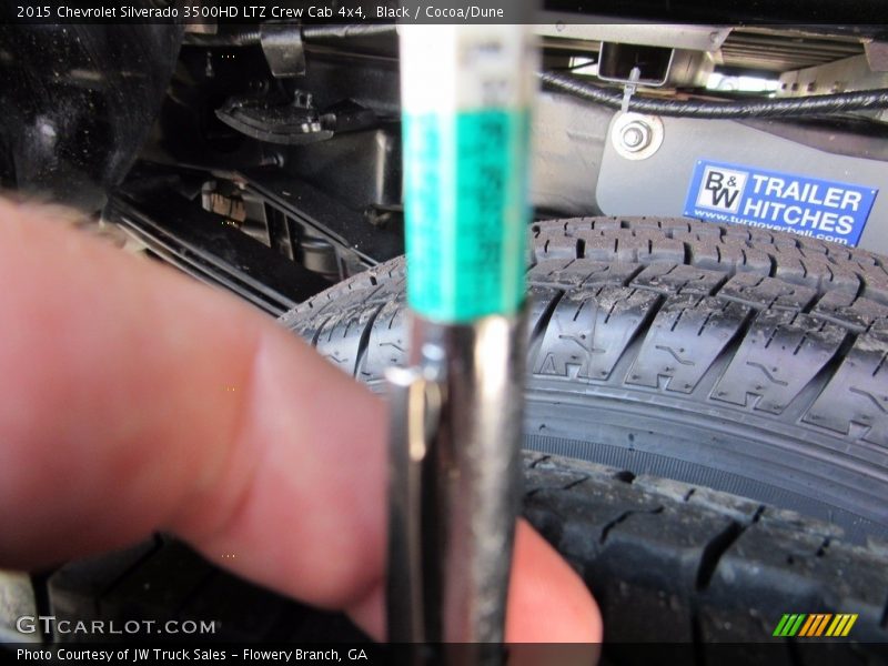 Black / Cocoa/Dune 2015 Chevrolet Silverado 3500HD LTZ Crew Cab 4x4