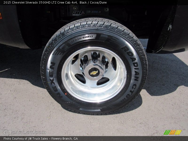 Black / Cocoa/Dune 2015 Chevrolet Silverado 3500HD LTZ Crew Cab 4x4