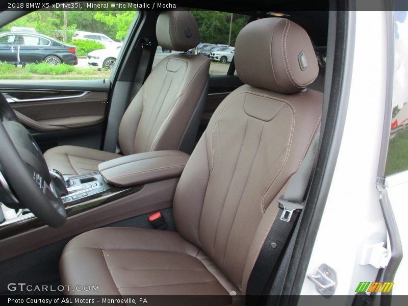 Mineral White Metallic / Mocha 2018 BMW X5 xDrive35i