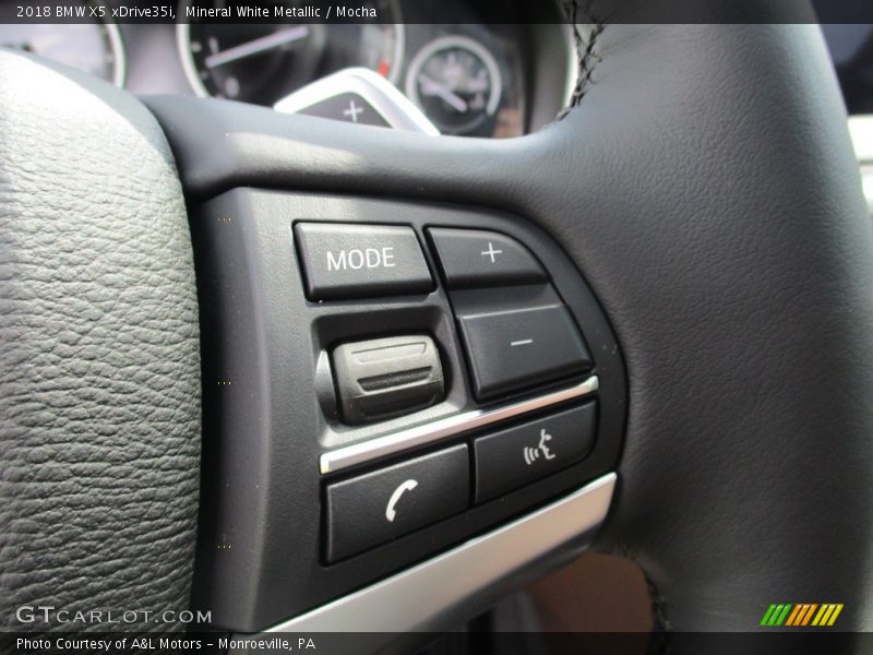 Mineral White Metallic / Mocha 2018 BMW X5 xDrive35i