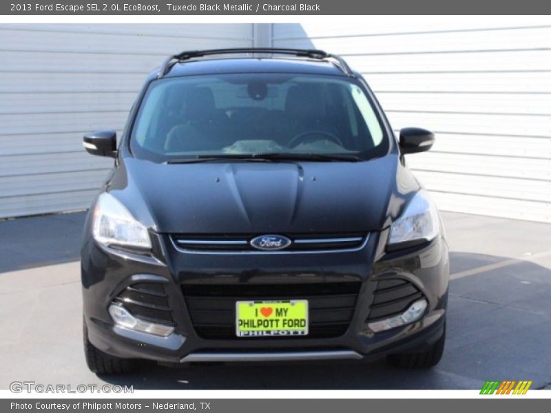 Tuxedo Black Metallic / Charcoal Black 2013 Ford Escape SEL 2.0L EcoBoost
