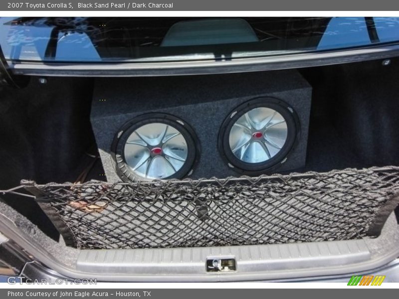 Black Sand Pearl / Dark Charcoal 2007 Toyota Corolla S