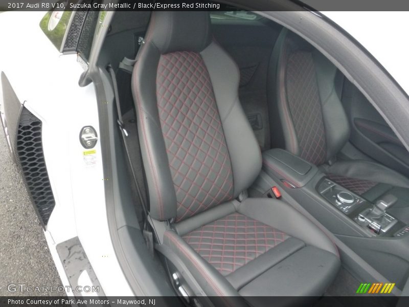 Front Seat of 2017 R8 V10