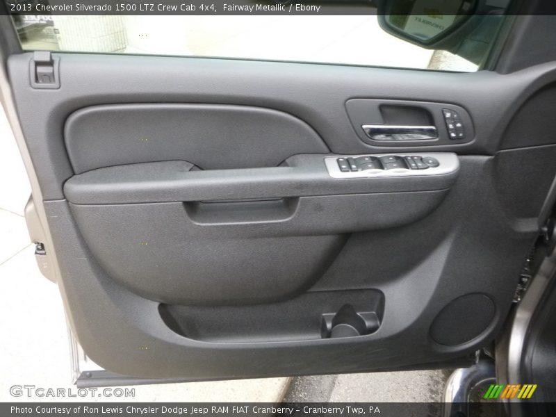 Fairway Metallic / Ebony 2013 Chevrolet Silverado 1500 LTZ Crew Cab 4x4