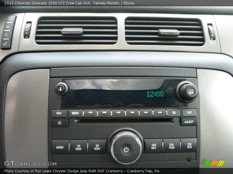 Fairway Metallic / Ebony 2013 Chevrolet Silverado 1500 LTZ Crew Cab 4x4