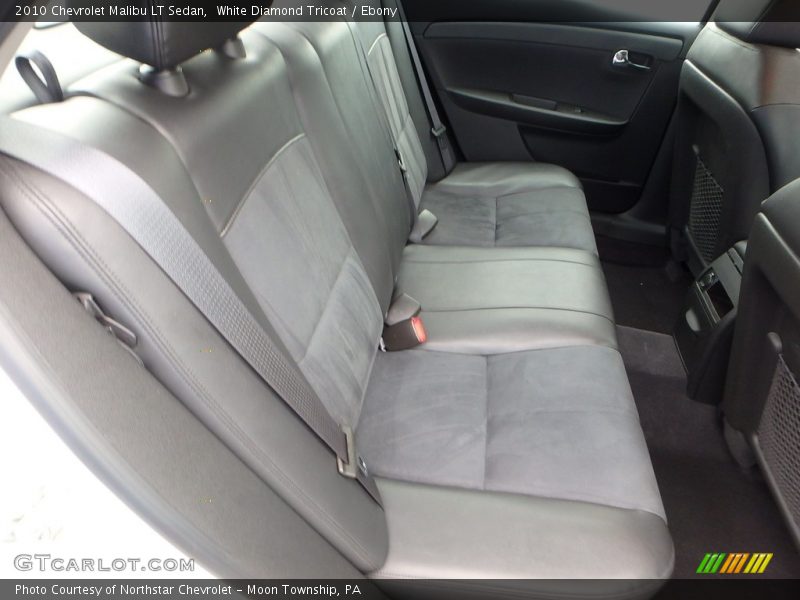 White Diamond Tricoat / Ebony 2010 Chevrolet Malibu LT Sedan