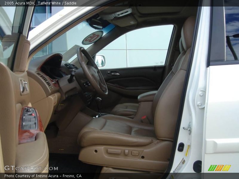 Taffeta White / Saddle 2005 Acura MDX