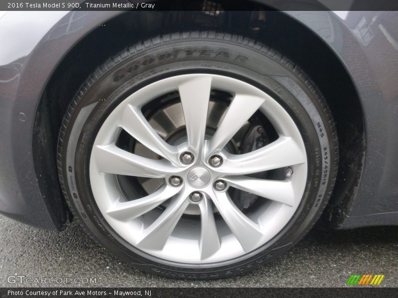  2016 Model S 90D Wheel