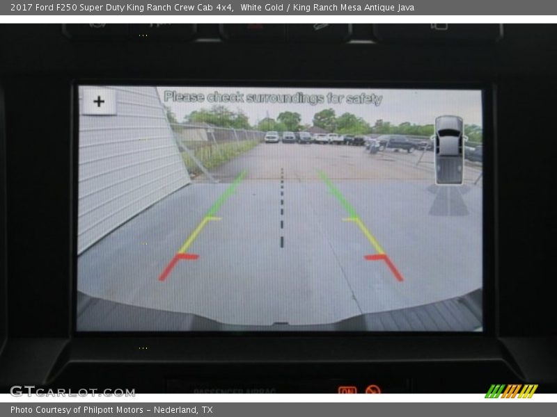 White Gold / King Ranch Mesa Antique Java 2017 Ford F250 Super Duty King Ranch Crew Cab 4x4