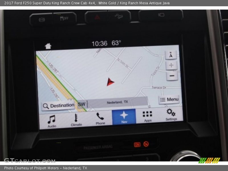 White Gold / King Ranch Mesa Antique Java 2017 Ford F250 Super Duty King Ranch Crew Cab 4x4