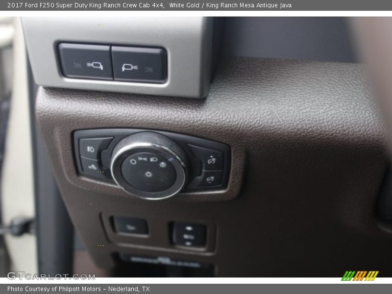 White Gold / King Ranch Mesa Antique Java 2017 Ford F250 Super Duty King Ranch Crew Cab 4x4