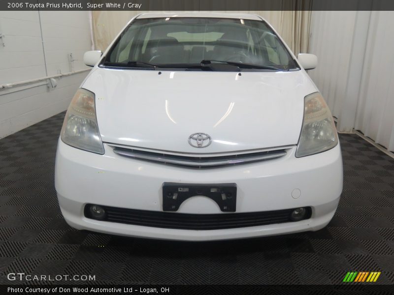 Super White / Gray 2006 Toyota Prius Hybrid