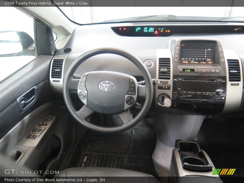 Super White / Gray 2006 Toyota Prius Hybrid