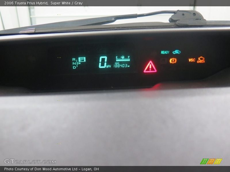 Super White / Gray 2006 Toyota Prius Hybrid