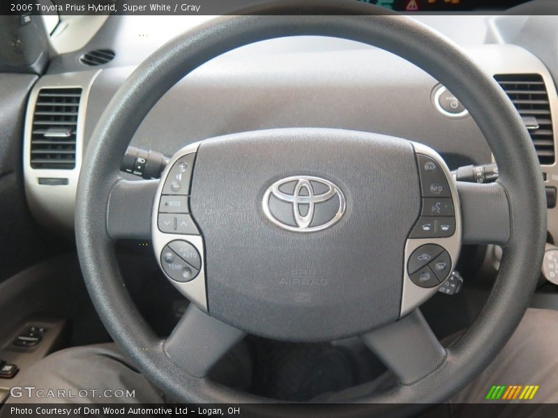Super White / Gray 2006 Toyota Prius Hybrid