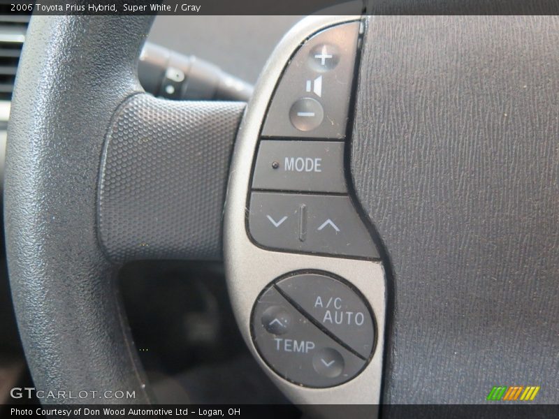Super White / Gray 2006 Toyota Prius Hybrid