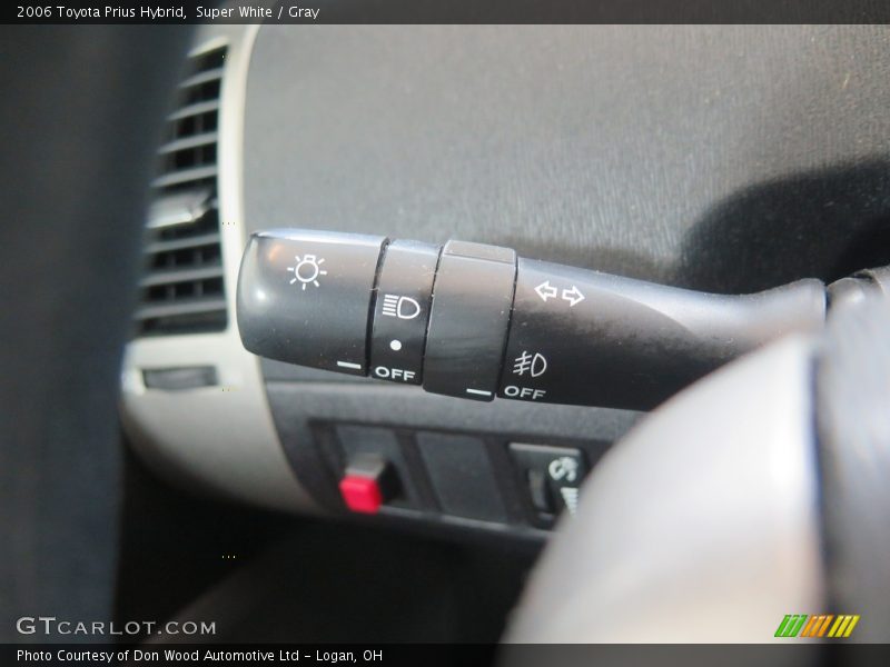 Super White / Gray 2006 Toyota Prius Hybrid