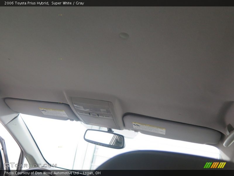 Super White / Gray 2006 Toyota Prius Hybrid