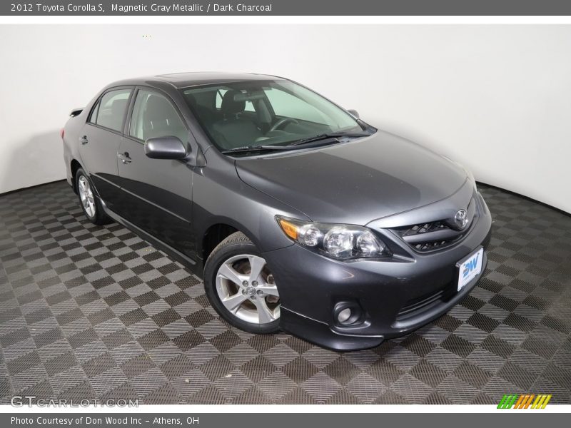 Magnetic Gray Metallic / Dark Charcoal 2012 Toyota Corolla S