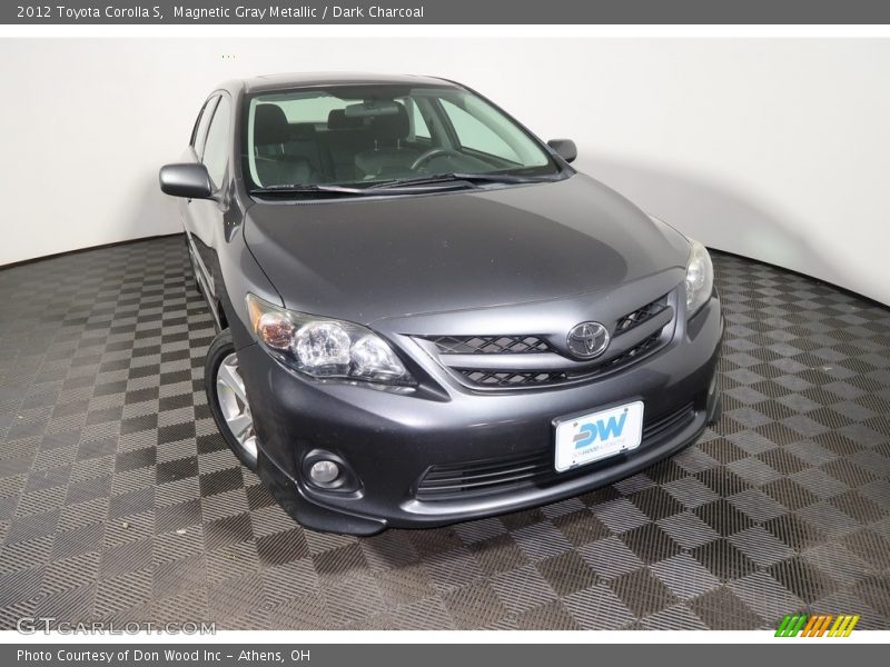 Magnetic Gray Metallic / Dark Charcoal 2012 Toyota Corolla S