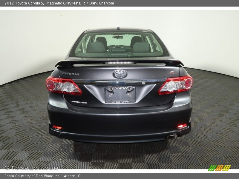 Magnetic Gray Metallic / Dark Charcoal 2012 Toyota Corolla S