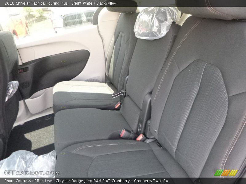 Bright White / Black/Alloy 2018 Chrysler Pacifica Touring Plus
