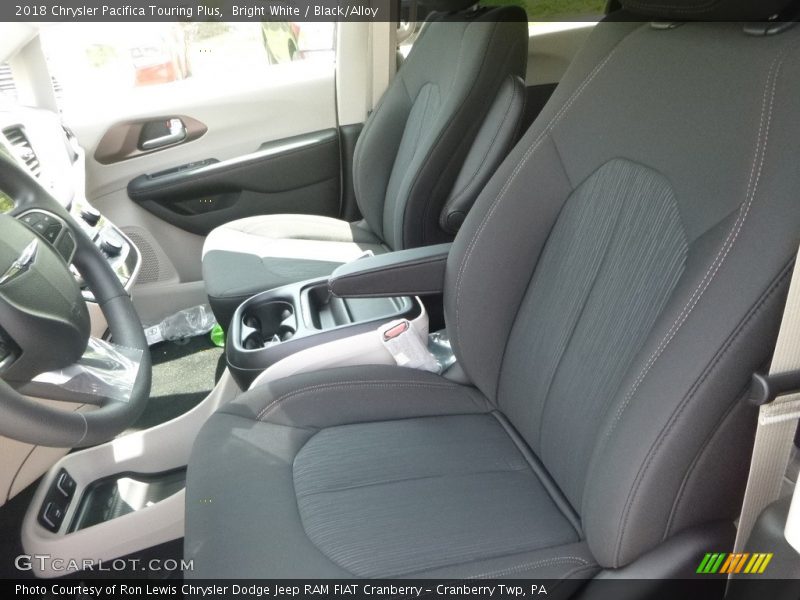 Bright White / Black/Alloy 2018 Chrysler Pacifica Touring Plus