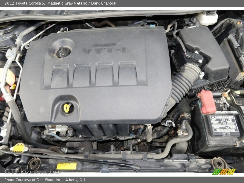 Magnetic Gray Metallic / Dark Charcoal 2012 Toyota Corolla S