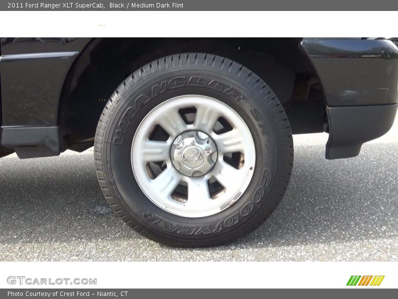 Black / Medium Dark Flint 2011 Ford Ranger XLT SuperCab