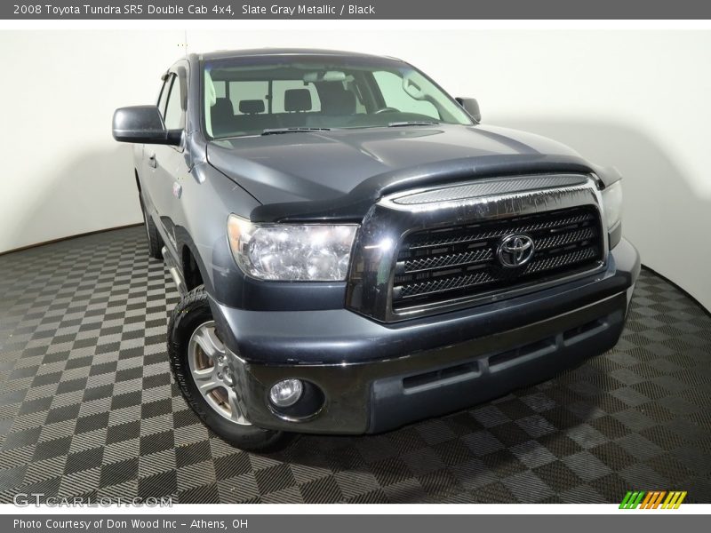 Slate Gray Metallic / Black 2008 Toyota Tundra SR5 Double Cab 4x4