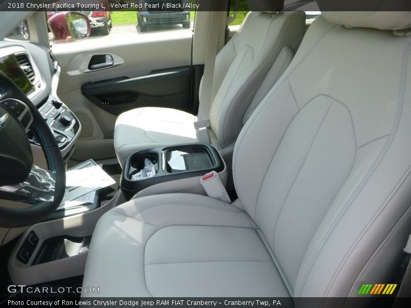 Velvet Red Pearl / Black/Alloy 2018 Chrysler Pacifica Touring L