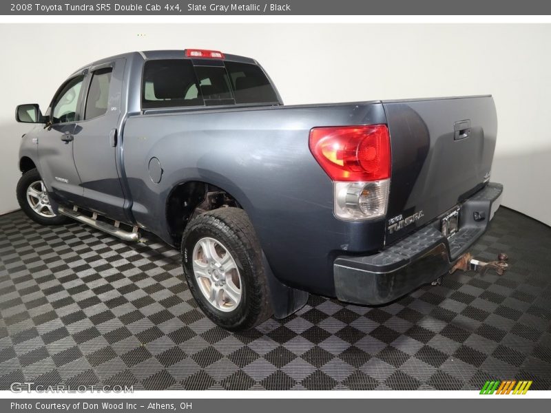 Slate Gray Metallic / Black 2008 Toyota Tundra SR5 Double Cab 4x4