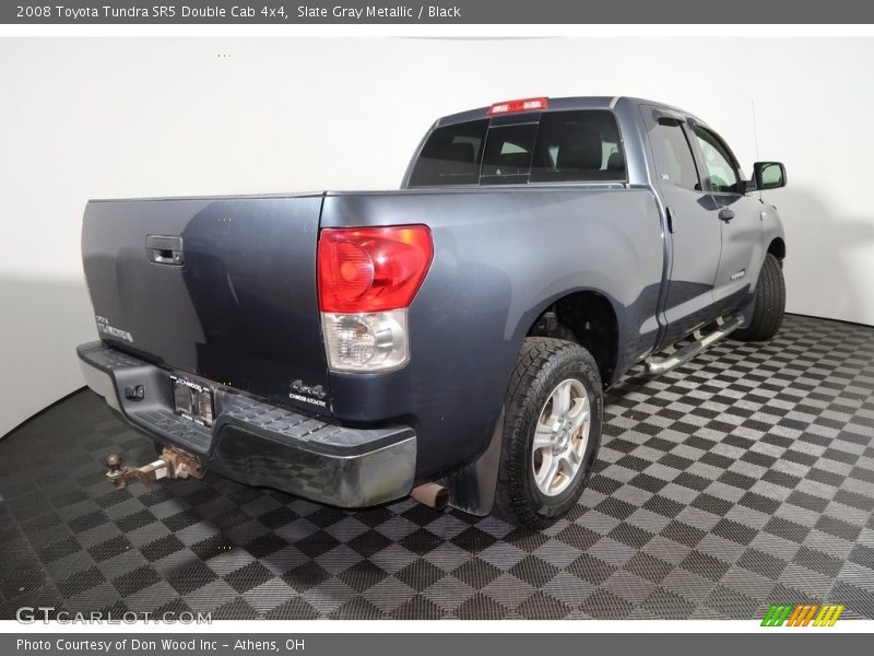 Slate Gray Metallic / Black 2008 Toyota Tundra SR5 Double Cab 4x4