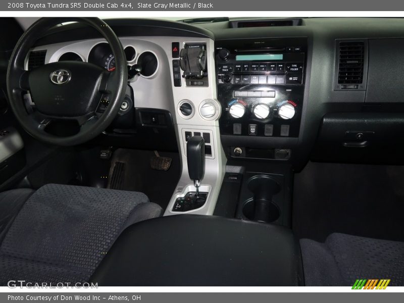 Slate Gray Metallic / Black 2008 Toyota Tundra SR5 Double Cab 4x4