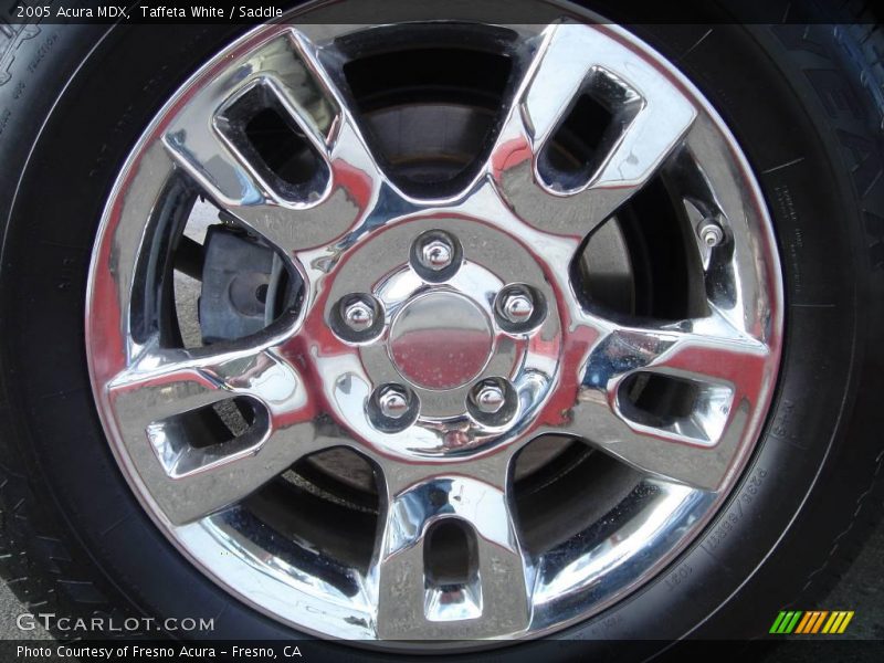 Taffeta White / Saddle 2005 Acura MDX