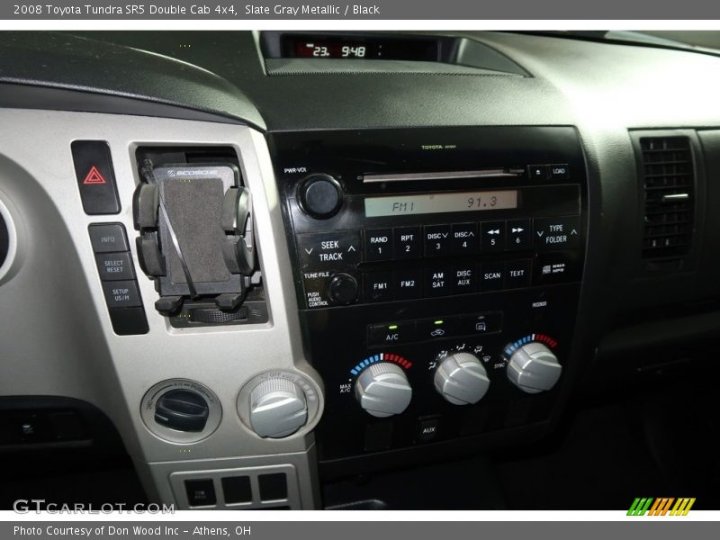 Slate Gray Metallic / Black 2008 Toyota Tundra SR5 Double Cab 4x4