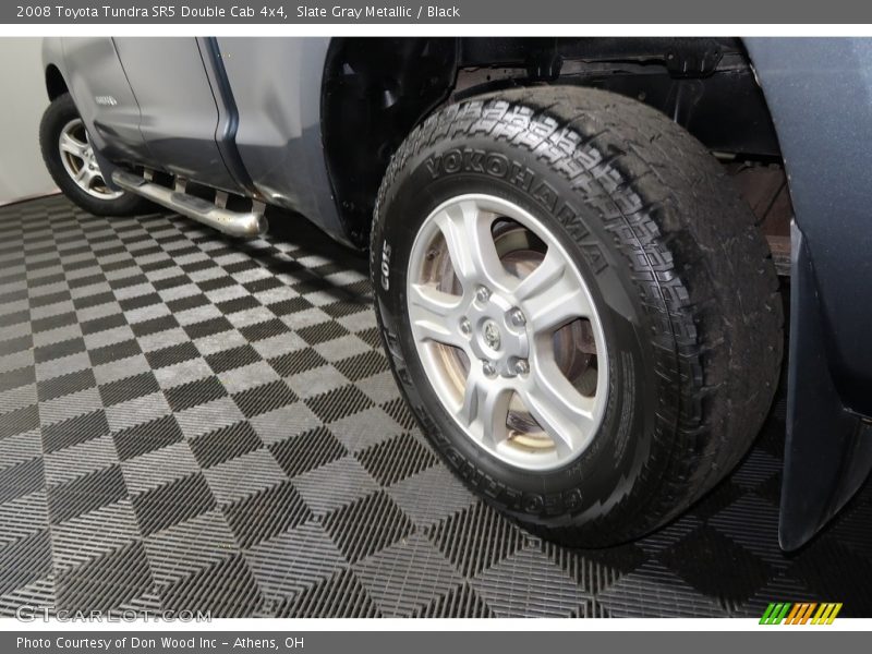 Slate Gray Metallic / Black 2008 Toyota Tundra SR5 Double Cab 4x4